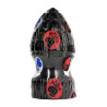 ALL BLACK - WTYCZKA ANALNA 14 CM