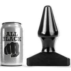 ALL BLACK - WTYCZKA ANALNA 15,5 CM