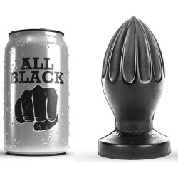 ALL BLACK - WTYCZKA ANALNA 12 CM