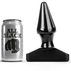 ALL BLACK - WTYCZKA ANALNA 16 CM