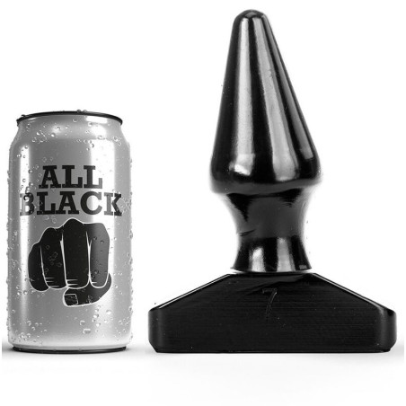 ALL BLACK - WTYCZKA ANALNA 16 CM