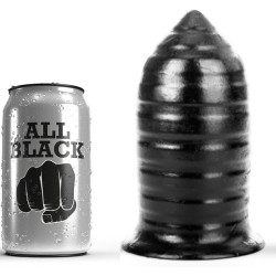 ALL BLACK - KOREK ANALNY 16 CM