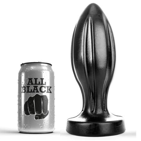 ALL BLACK - KOREK ANALNY 21 CM