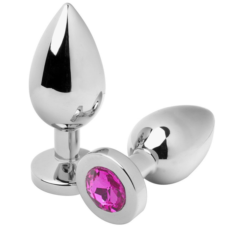 METAL HARD - ANAL PLUG DIAMANT ROSA KLEIN 5,71 CM METAL HARD - ANAL PLUG DIAMANT ROSA KLEIN 5,71 CM