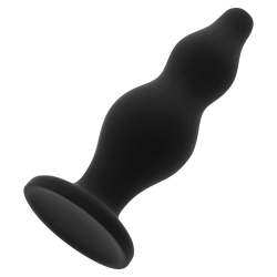 OHMAMA - POZIOMOWANY SILIKONOWY KOREK ANALNY 12 CM