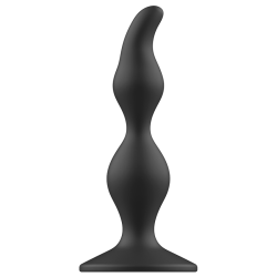 ADDICTED TOYS - ZATYCZKA ANALNA 12 CM CZARNA
