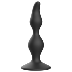 ADDICTED TOYS - ZATYCZKA ANALNA 12 CM CZARNA
