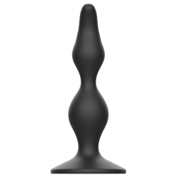 ADDICTED TOYS - ZATYCZKA ANALNA 12 CM CZARNA