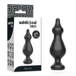 ADDICTED TOYS - ZATYCZKA ANALNA 13,6 CM CZARNA
