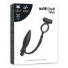 ADDICTED TOYS - KOREK ANALNY Z PIERSCIENIEM WIBRUJACYM