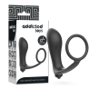 ADDICTED TOYS - KOREK ANALNY Z PIERSCIENIEM NA PENISA, WIBRUJACY