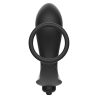 ADDICTED TOYS - VIBRATORY ANAL PLUG WITH PENIS RING