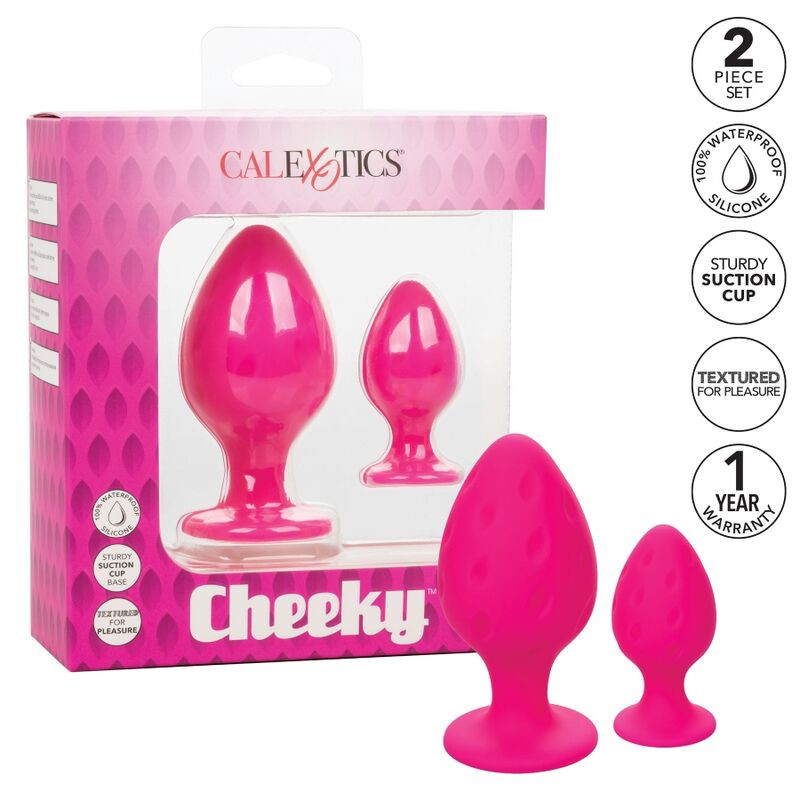CALEXOTICS - BUTTPLUG CHEEKY ROSA CALEXOTICS - BUTTPLUG CHEEKY ROSA