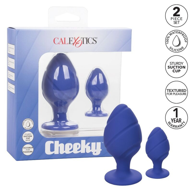 CALEXOTICS - BUTTPLUG CHEEKY VIOLA CALEXOTICS - BUTTPLUG CHEEKY VIOLA