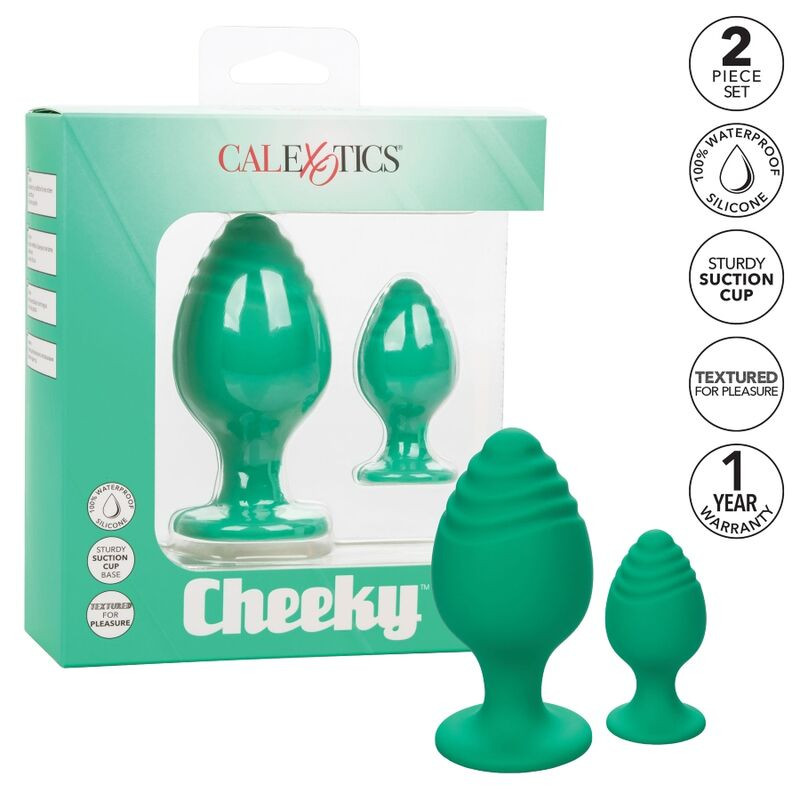CALEXOTICS - BUTTPLUG CHEEKY VERDE CALEXOTICS - BUTTPLUG CHEEKY VERDE