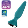 SATISFYER - WIBRATOR PLUG ILICIOUS 1 WTYCZKA ZIELONY