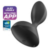 SATISFYER - WTYCZKA WIBRACYJNA SWEET SEAL APP CZARNA