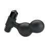 MR PLAY - CZARNY SILIKONOWY WIBRATOR ANALNY
