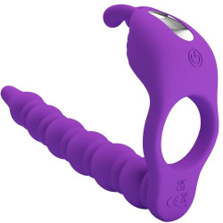 PRETTY LOVE - BLACKNEY PIERSCIONKI NA PENIS Z WTYCZKA WIBRATORA