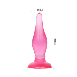 BAILE - LILIOWY KOREK ANALNY SOFT TOUCH 14,2 CM