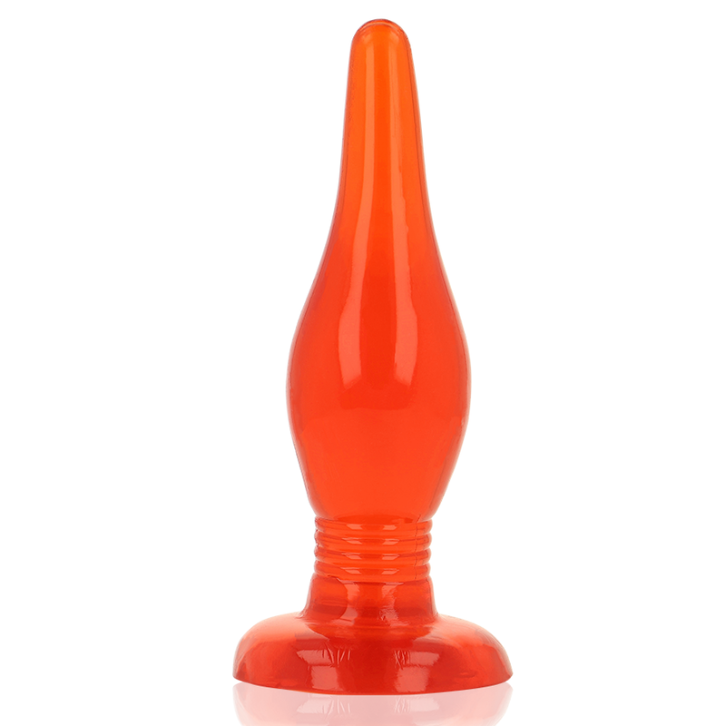 BAILE - RED SOFT TOUCH ANAL PLUG 14.2 CM BAILE - RED SOFT TOUCH ANAL PLUG 14.2 CM