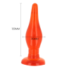 BAILE - CZERWONY KOREK ANALNY MIEKKI W DOTYKU 14,2 CM