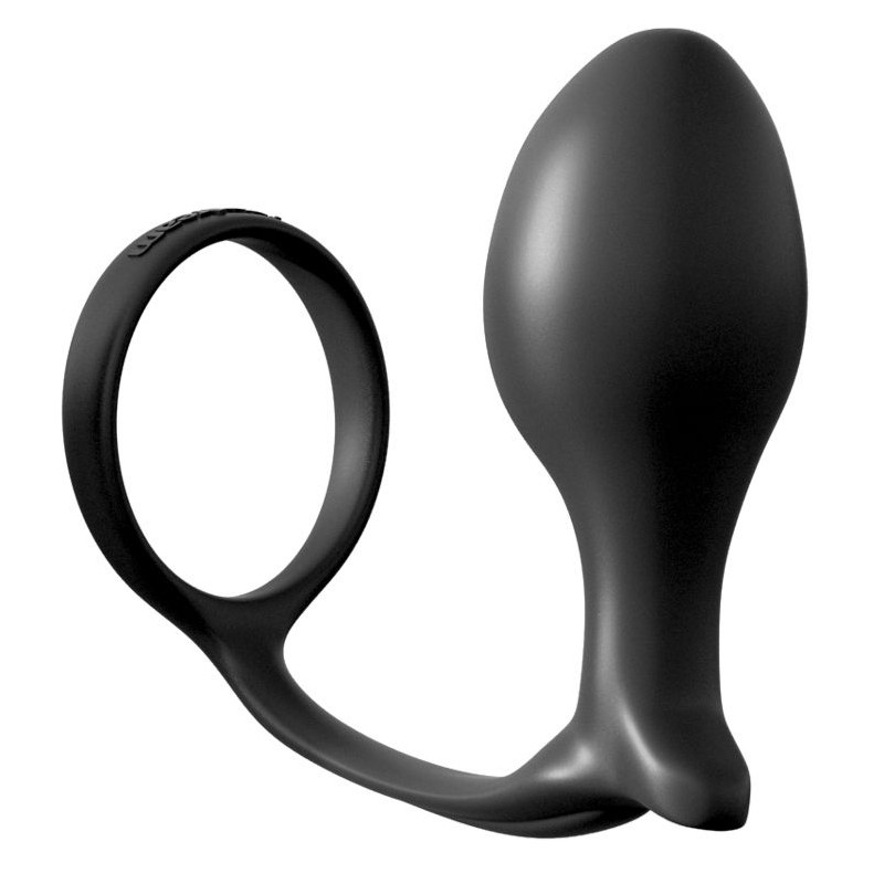 ANAL FANTASY - KOLEKCJA ASS-GASM ZAAWANSOWANY PIERSCIEN Z WTYCZKA ANALNA