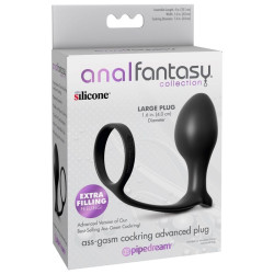 ANAL FANTASY - KOLEKCJA ASS-GASM ZAAWANSOWANY PIERSCIEN Z WTYCZKA ANALNA