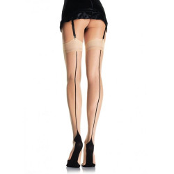 LEG AVENUE - PONCZOCHY NUDE Z KUBANSKA PIETA I SZWEM Z TYLU