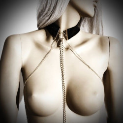 BIJOUX - DÉSIR MÉTALLIQUE COLLIER MÉTALLISÉ NOIR