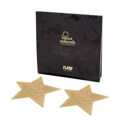 BIJOUX - NIEDYSKRETNE OSLONY NA SUTKI FLASH GOLDEN STAR