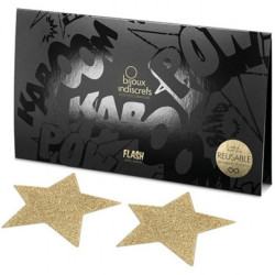 BIJOUX - NIEDYSKRETNE OSLONY NA SUTKI FLASH GOLDEN STAR