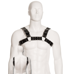 LEATHER BODY - SZELKI DLA CZARNEGO BULL DOGA
