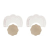 BYE-BRA - BREASTS ENHANCER + NIPPLE COVERS SILK CUP D/F