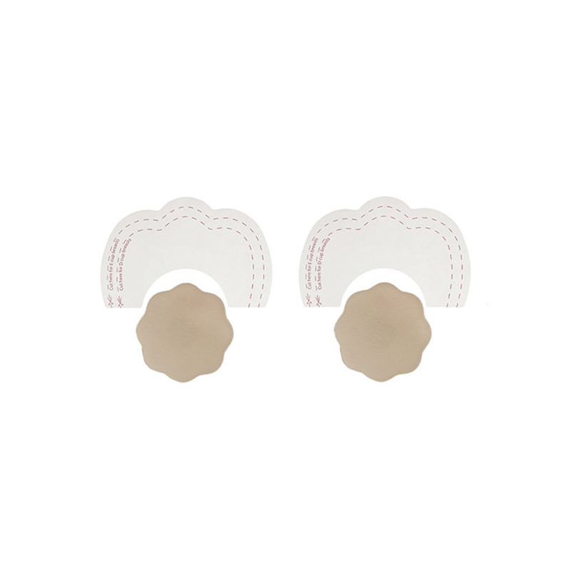 BYE-BRA - BREASTS ENHANCER + NIPPLE COVERS SYLICON CUP A/C