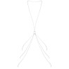 BIJOUX - MAGNIFIQUE METAL CHAINS FOR THE BODY 8 SILVER