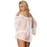 SUBBLIME - BABYDOLL WHITE FLARED SLEEVE S/M