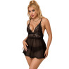 SUBBLIME - BABYDOLL BREAST LACE L / XL
