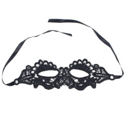 QUEEN LINGERIE - ANTIFAZ NEGRO TALLA ÚNICA
