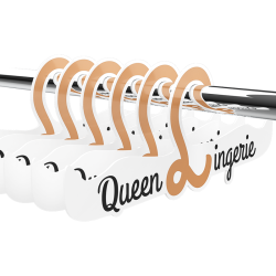 QUEEN LINGERIE - WIESZAK NA BIELIZNE 27,5 CM 1 SZT