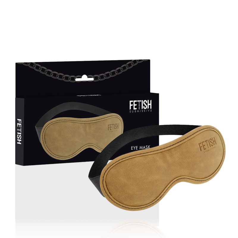 FETISH SUBMISSIVE ORIGIN - MASCHERA IN PELLE VEGANA CON FODERA IN NEOPRENE FETISH SUBMISSIVE ORIGIN - MASCHERA IN PELLE VEGANA CON FODERA IN NEOPRENE