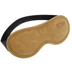 FETISH SUBMISSIVE ORIGIN - MASKA Z WEGA?SKIEJ SKÓRY Z PODSZEWK? Z NEOPRENU