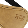 FETISH SUBMISSIVE ORIGIN - MASKA Z WEGA?SKIEJ SKÓRY Z PODSZEWK? Z NEOPRENU