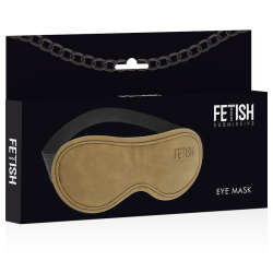 FETISH SUBMISSIVE ORIGIN - MASKA Z WEGA?SKIEJ SKÓRY Z PODSZEWK? Z NEOPRENU