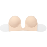 BYE-BRA - BRA WITHOUT HANDLES SHAPE U BEIGE CUP A