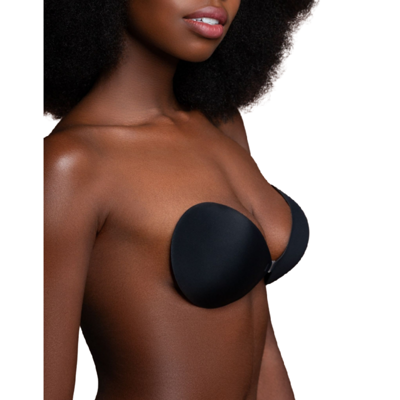 BYE-BRA - REGGISENO INVISIBLE NERO COPPA A BYE-BRA - REGGISENO INVISIBLE NERO COPPA A