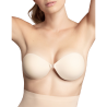 BYE-BRA - BIUSTONOSZ INVISIBLE BEIGE CUP C