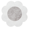 BYE-BRA - COPPETTE PER CAPEZZETTI FIORE PACK 3 UDS MARRONE MISURARE XL