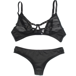 QUEEN LINGERIE - KOMPLET DWUCZESCIOWY S/M