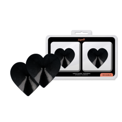 COQUETTE CHIC DESIRE - OSLONY NA NUKLY W CZARNE SERCA